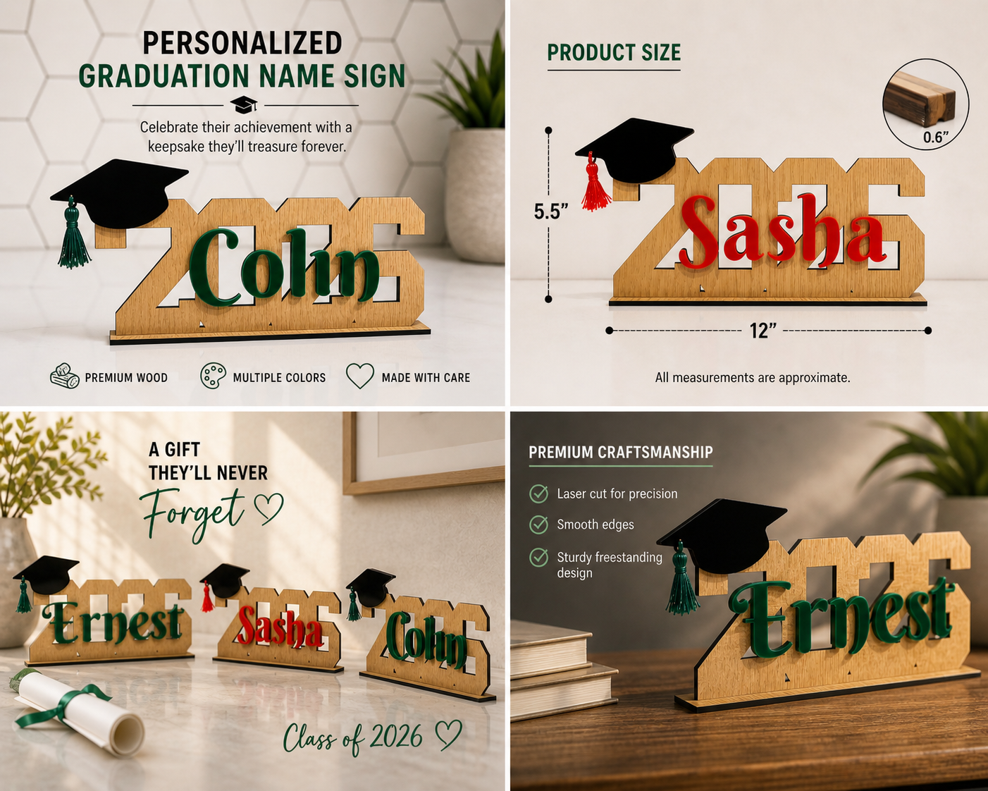 Graduation 2026 Collection – Personalized Gifts & Keepsakes