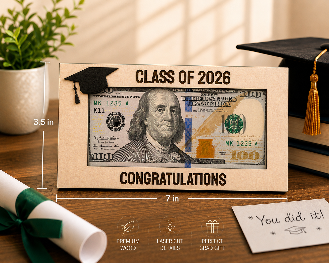 Graduation Money Holder – Class of 2026