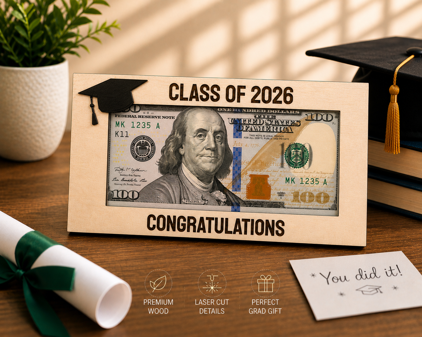 Graduation Money Holder – Class of 2026