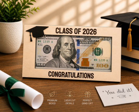 Graduation Money Holder – Class of 2026
